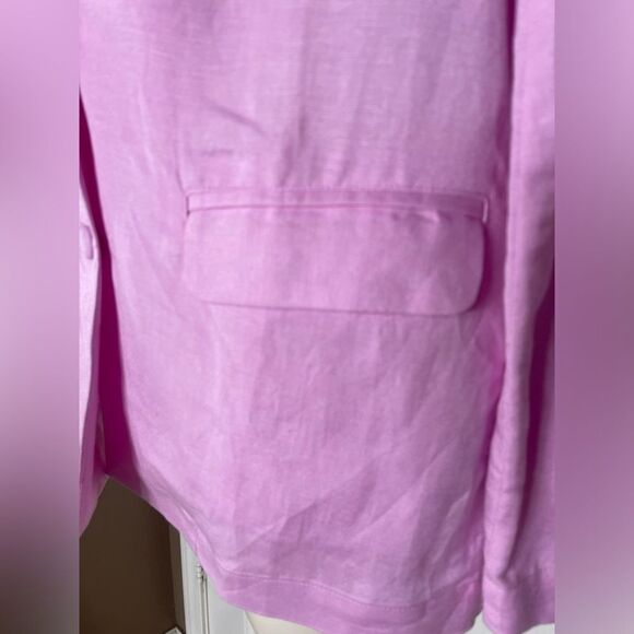 Pink linen blazer forever 21 size M nwt - Picture 4 of 9